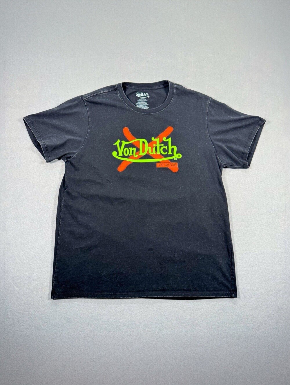 Von Dutch "Feel No Fear" Graphic Tee XL